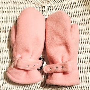 Thinsulate Girls Soft Pink Gloves